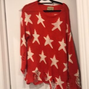 Wildfox xs star sweater!  Soooo funky and fits big